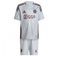 Camiseta Ajax Tercera Equipación Replica 2024-25 para niños mangas cortas (+ Pantalones cortos)